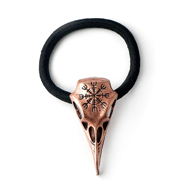 Retro Crâne viking Crâne Symbole Corde tête