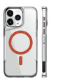 High Transparent Acrylique magnétique transparent Protection anti-goutte Mobile Phone Shell