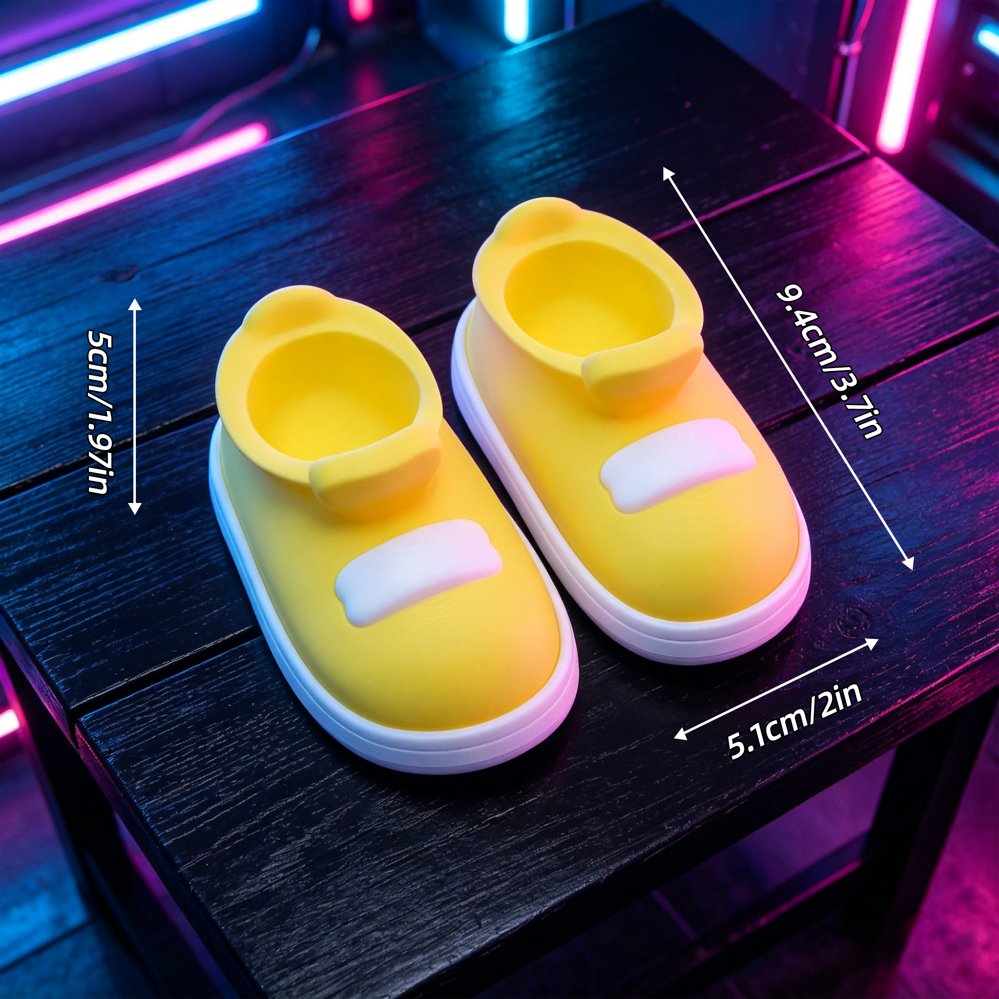2PCS Support de contrôleur de jeu en forme de chaussures