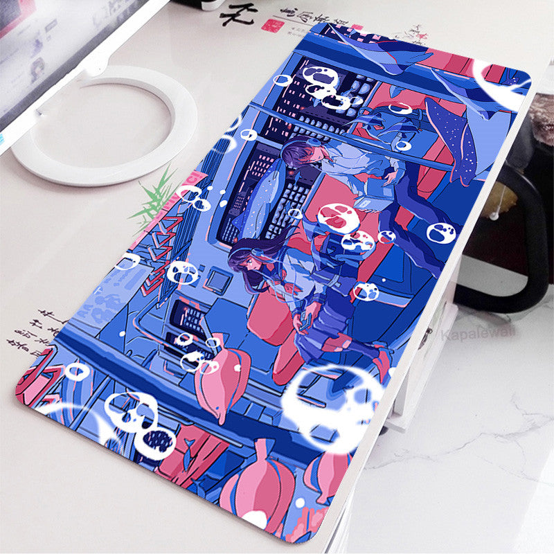 Tout noir extra long clavier bureau jeu Pad
