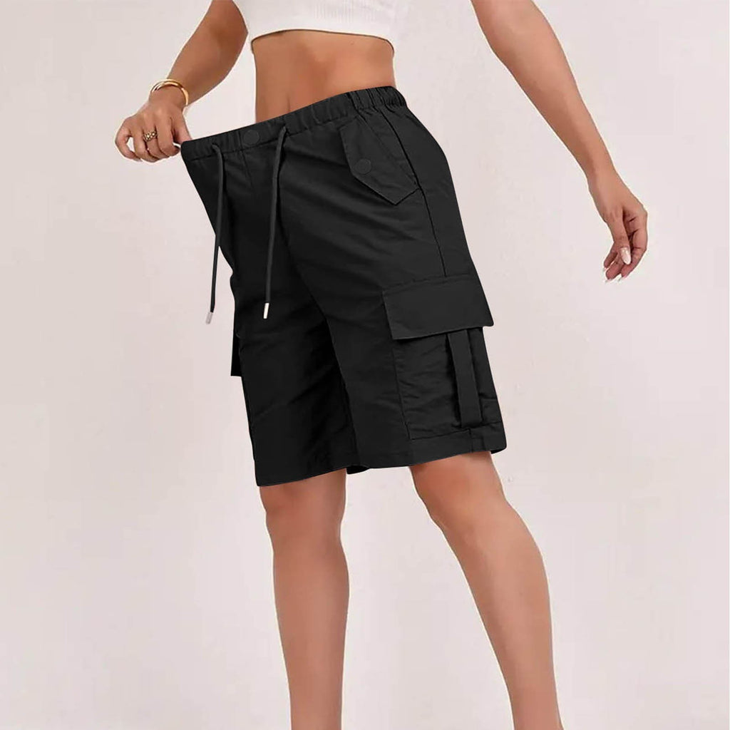 Casual Drawstring Capri Pantalons Trendy Sportswear pour le commerce électronique