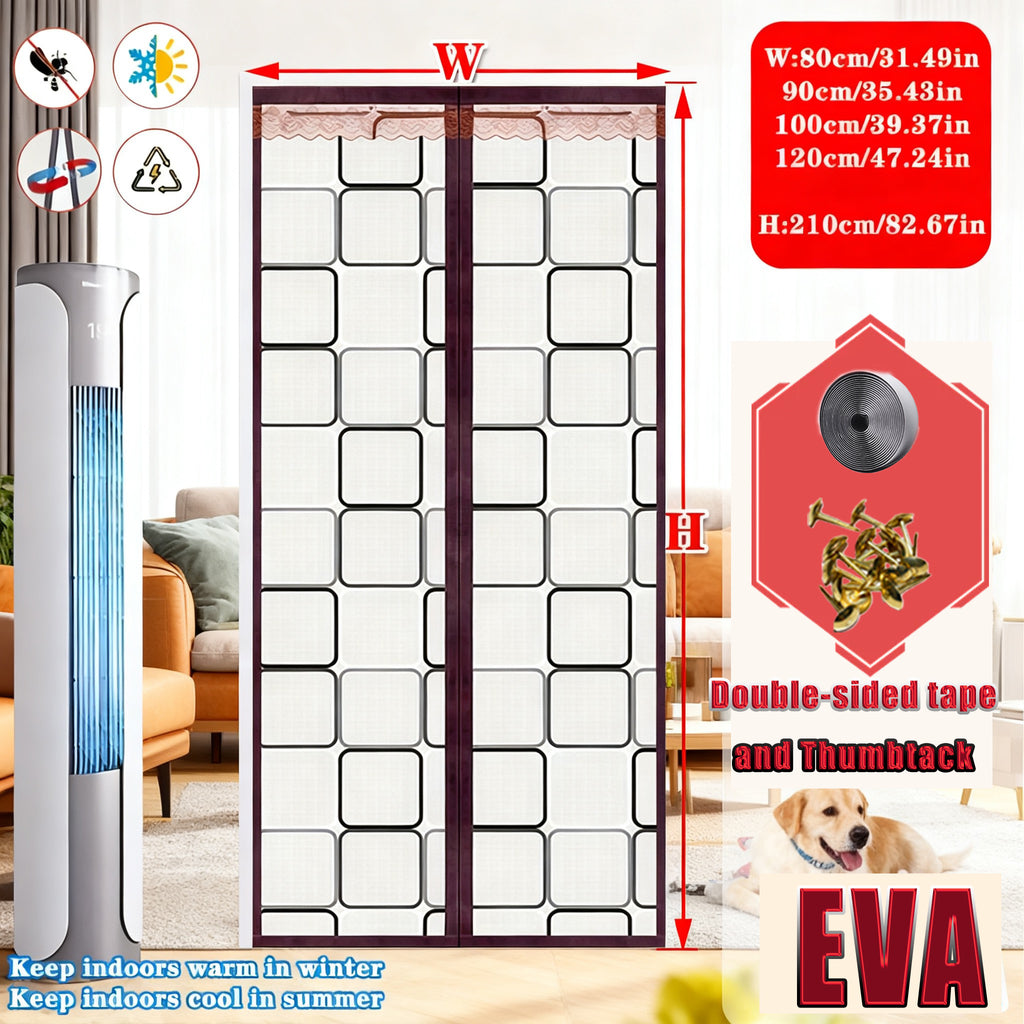 Rideau de porte EVA de style country classique en polyéthylène