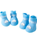 Rainshoe en caoutchouc antidérapant imperméable pour animaux de compagnie