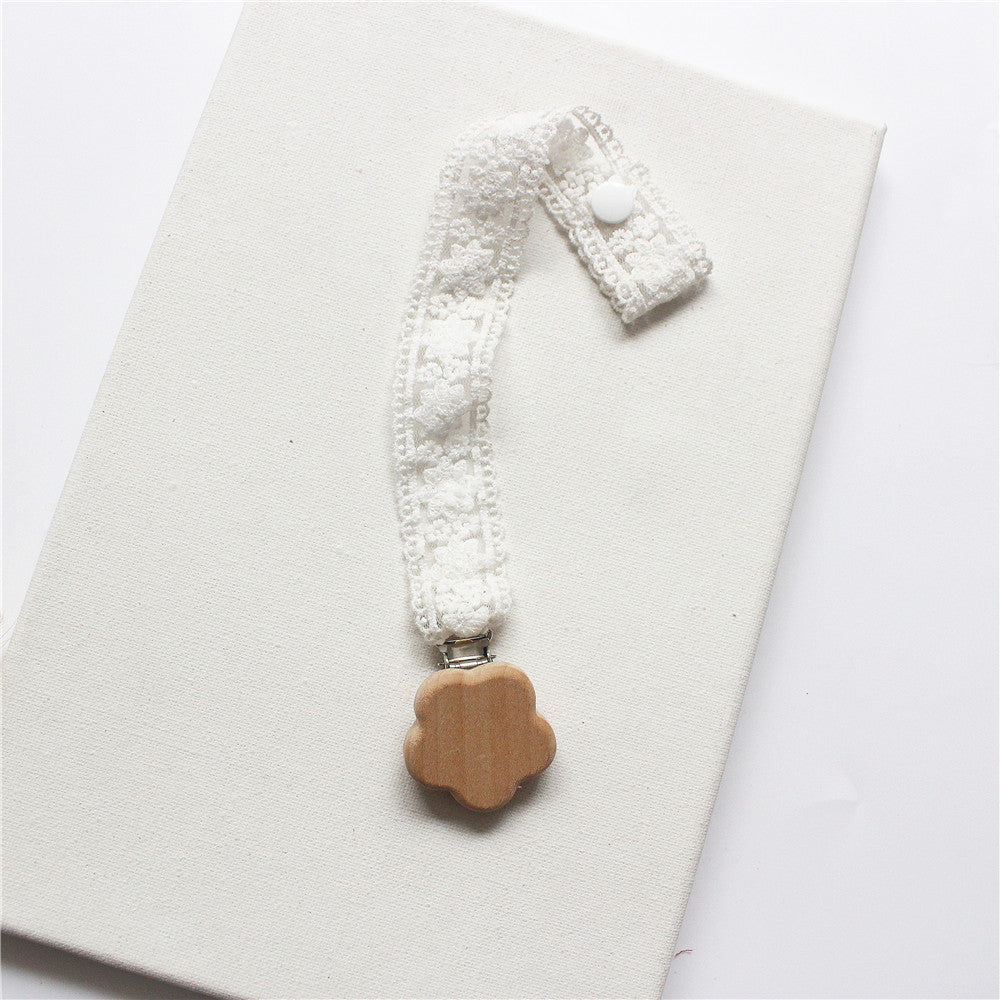 Ins Baby Pacifier Clip dents Colle chaîne anti-perte