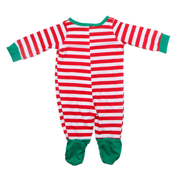 Costume parent-enfant de Noël STOP Elfing AROUND service à domicile imprimé