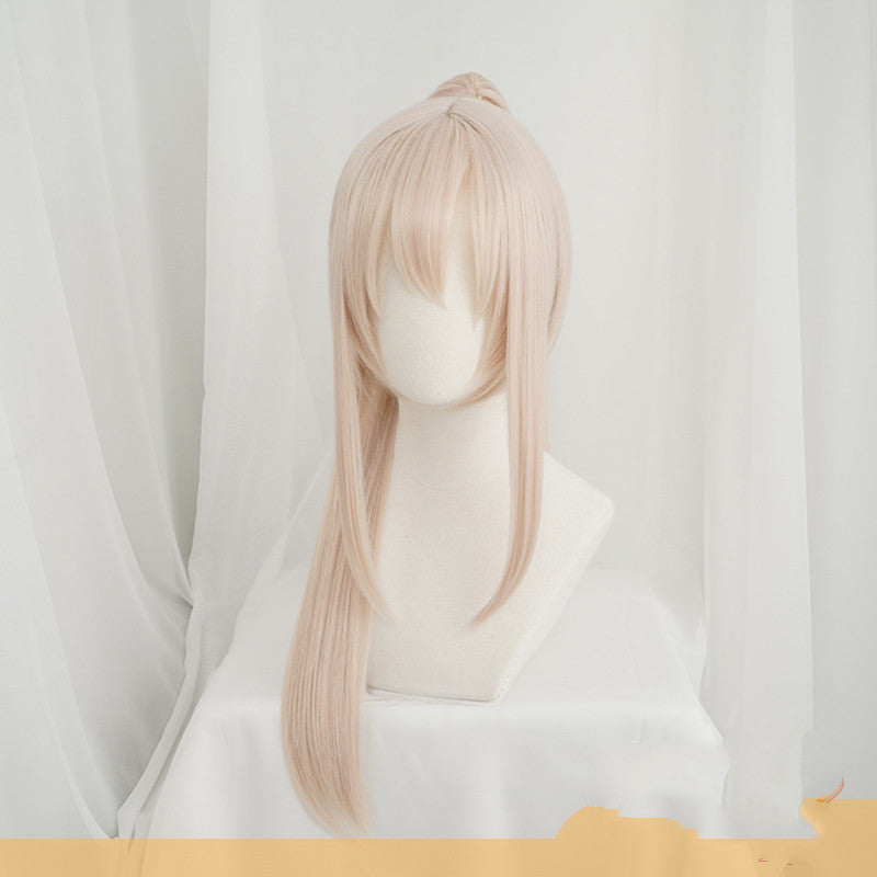 Lingbo cos pomelo transforme la perruque cosplay