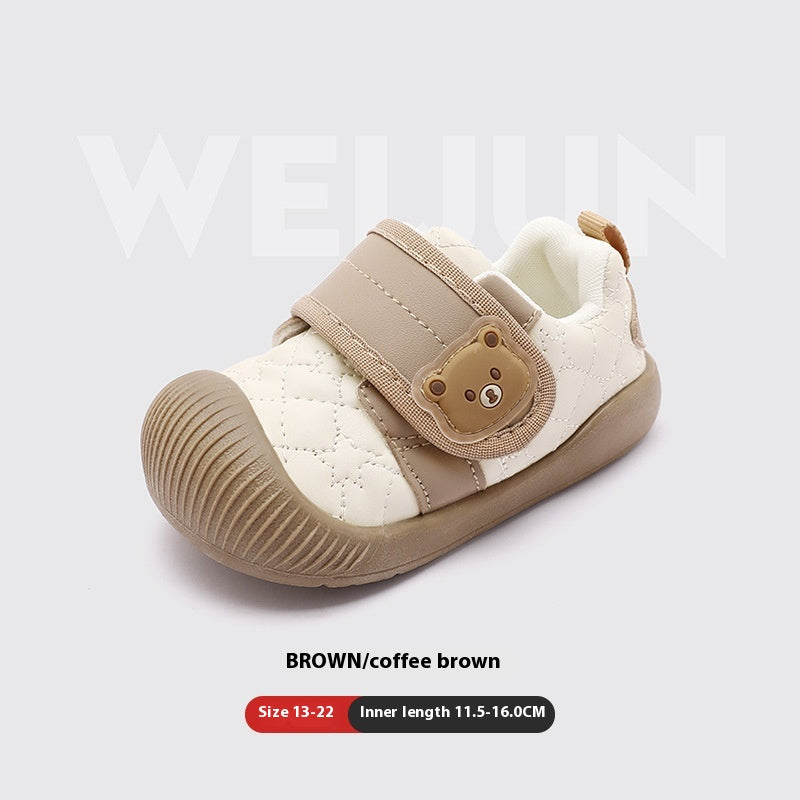 Chaussures pour bébés sans glissade au printemps et en automne