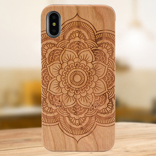 Boîtier de téléphone mobile en bois