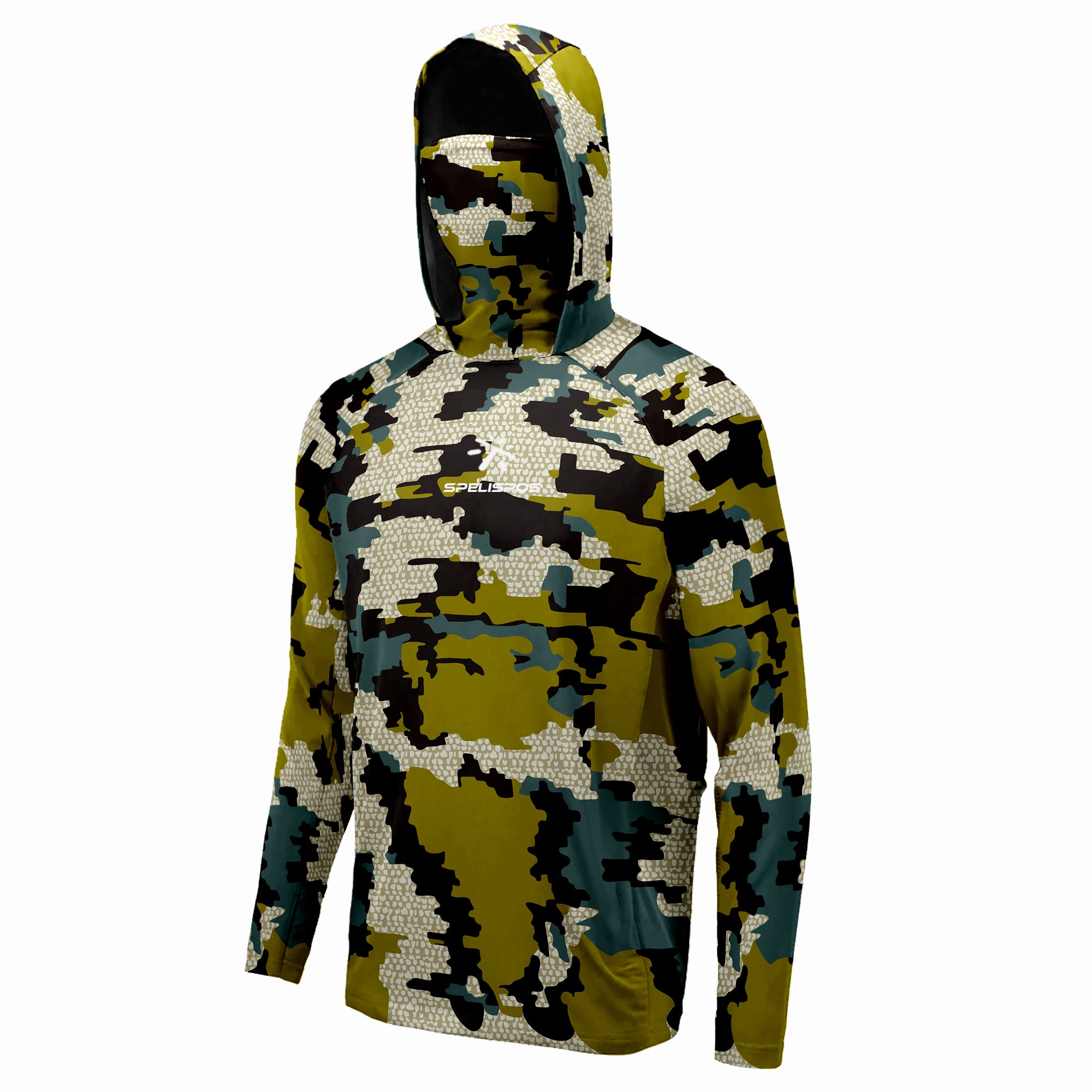 Pêche Hoodie voile chemise Surf couverture visage cou été hommes longue manches chasse Jersey