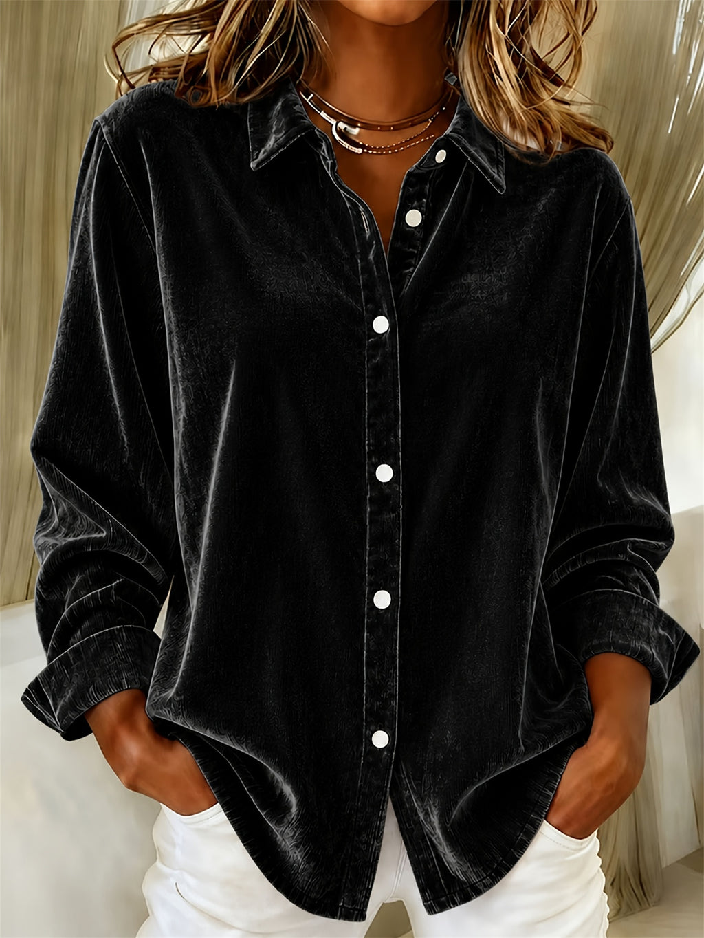 Blouse de polyester
