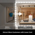Module de moulage par injection à 3 lampes avec interface couleur RGB aux deux extrémités