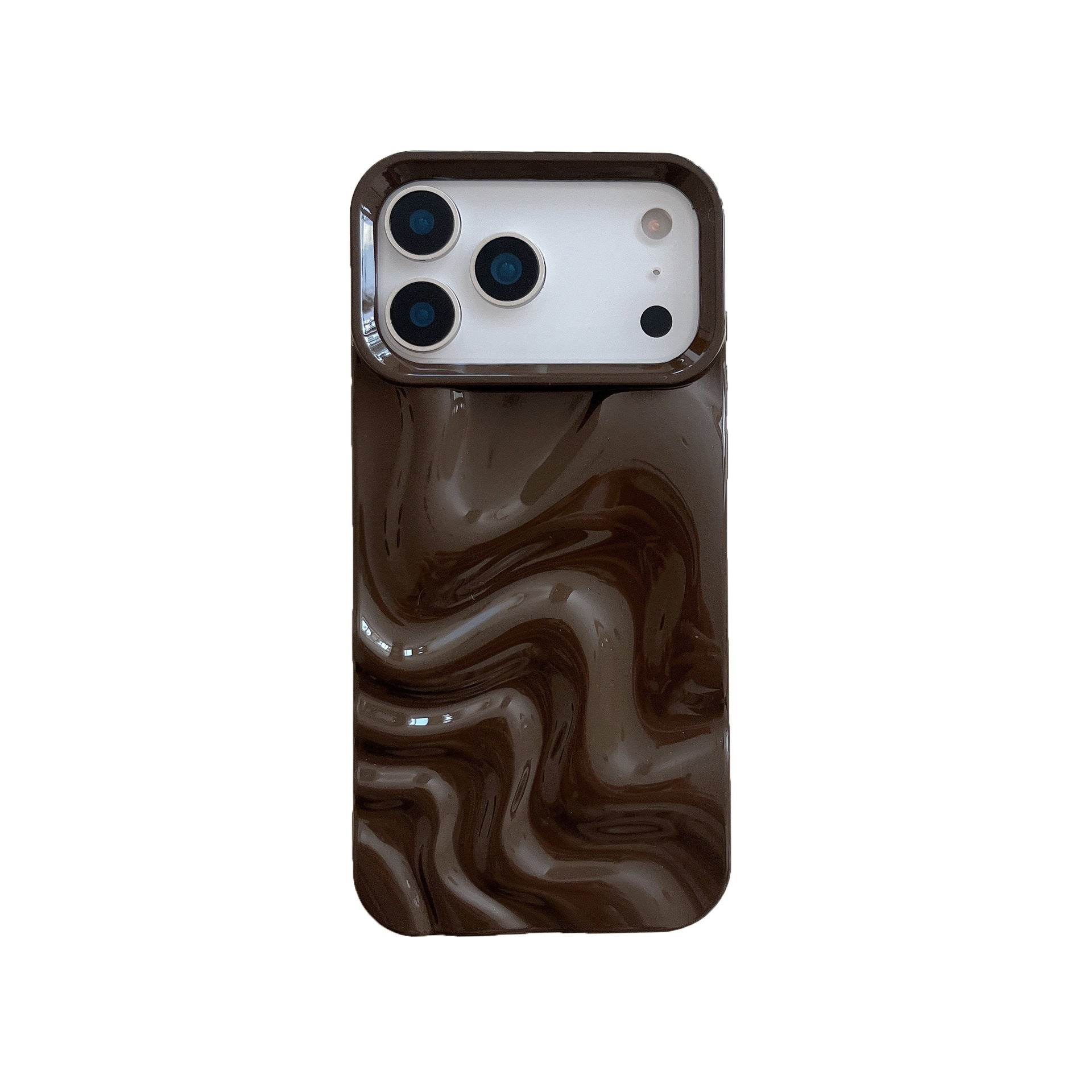 Style coréen Simple Ins en trois dimensions Ripple d'eau Soft Shell
