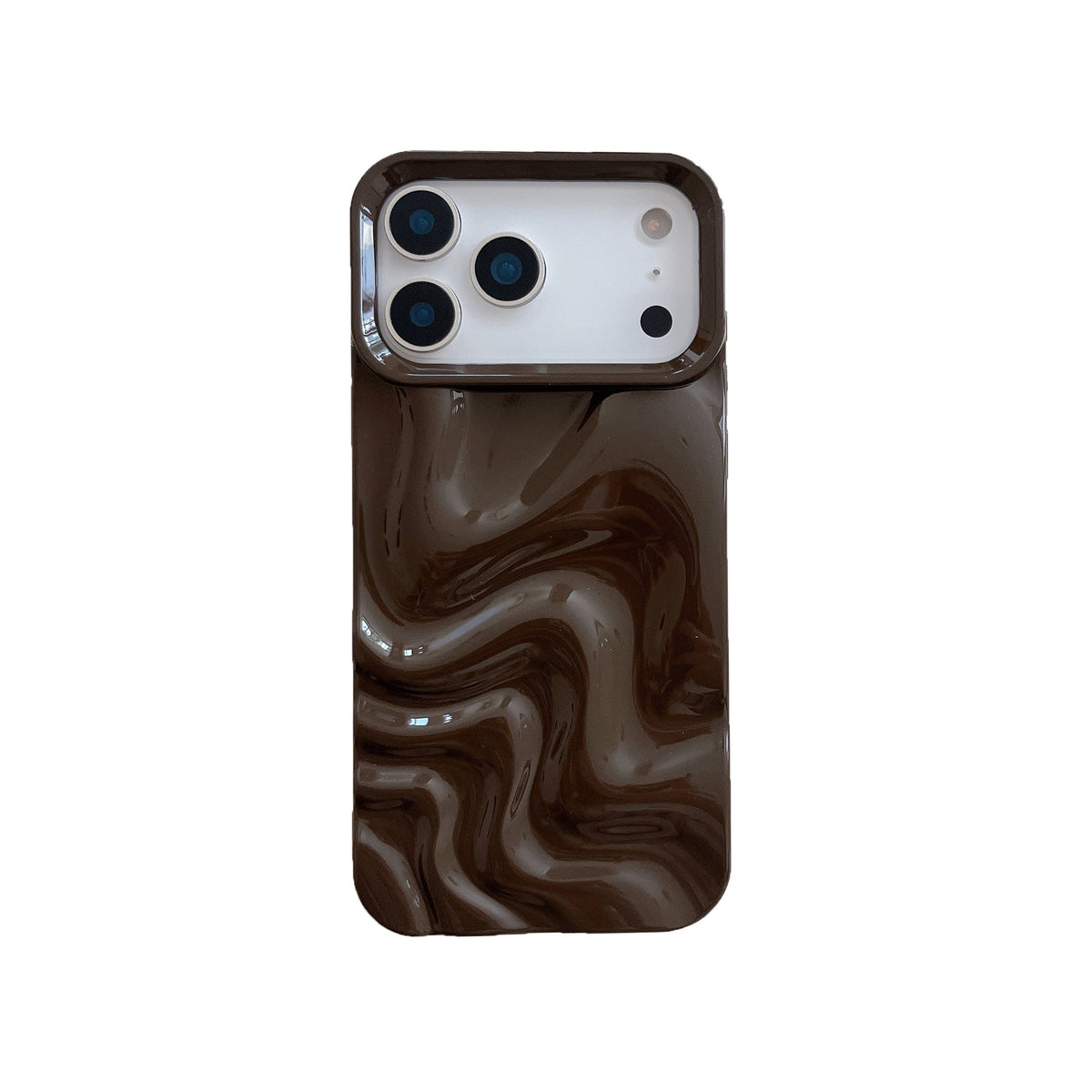 Style coréen Simple Ins en trois dimensions Ripple d'eau Soft Shell