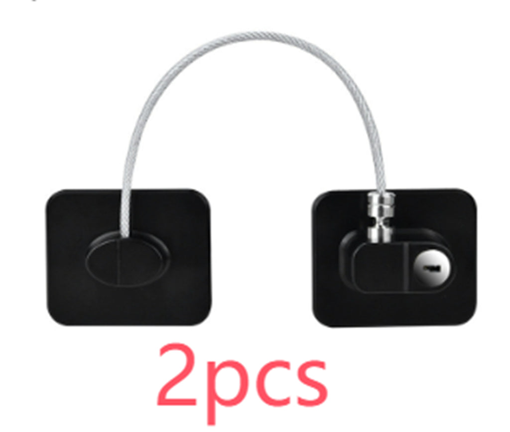 Fenêtre Sécurité Chaîne Verrouillage Fenêtre Cable Lock Restricteur Multifonctionnel Fenêtre Verrouillage Porte S