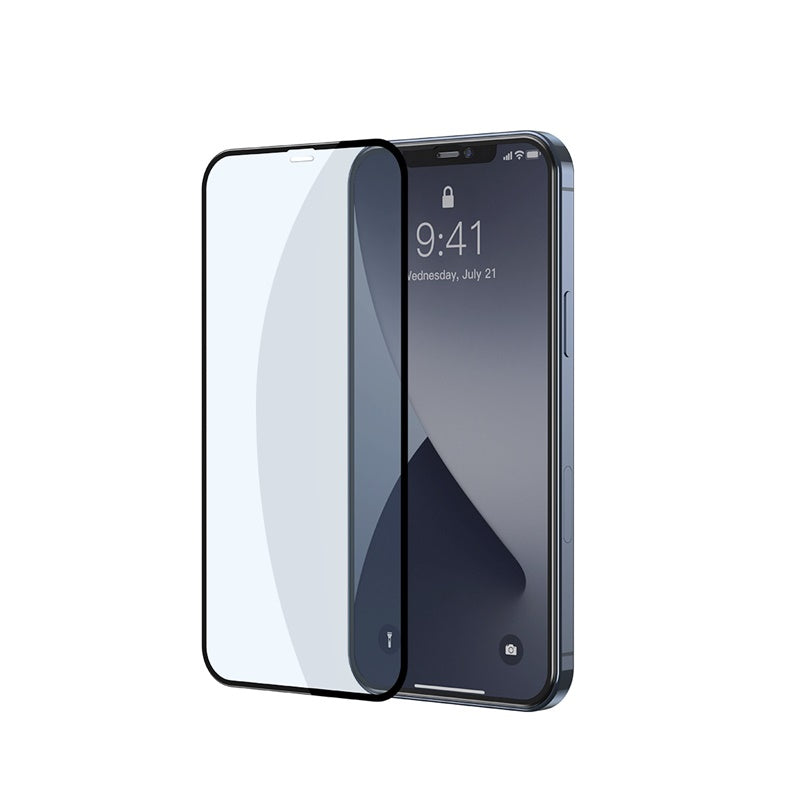 0.3mm Full Screen Curved Anti-Blue Light Tempered Film pour IP 5.4 pouces deux pièces noir