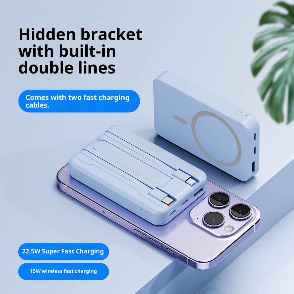 Chargeur d'alimentation mobile avec câble