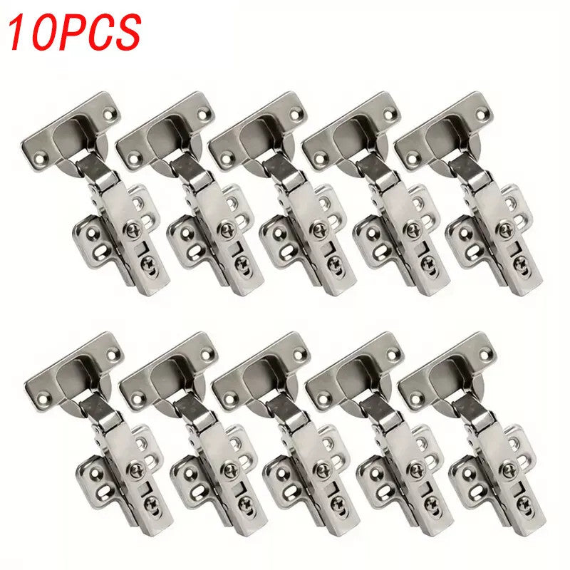 10X Quality Full Overlay 35mm Soft Close Hinges Kitchen Cabinet Wardrobe Door UK