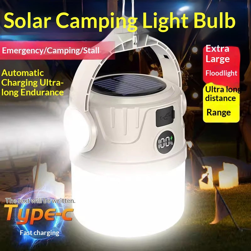 Outdoor Ultra longue durée d'éclairage de tente de camping lampe solaire avec charge Ca