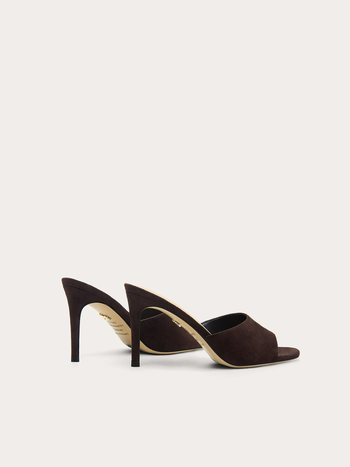 Sandales brunes foncées pour femmes