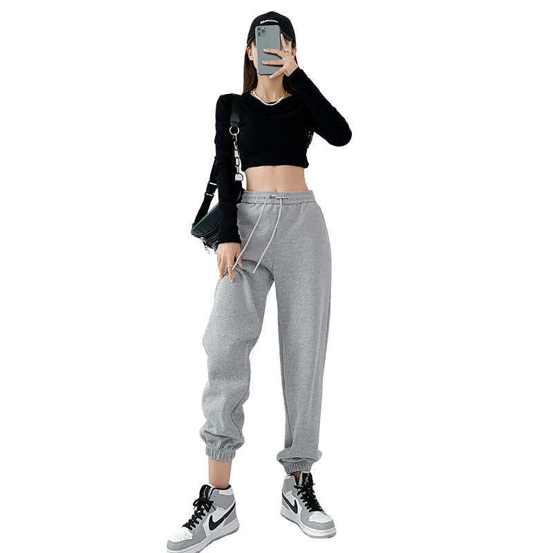 Pantalons de legging occasionnels loose mince pour femmes
