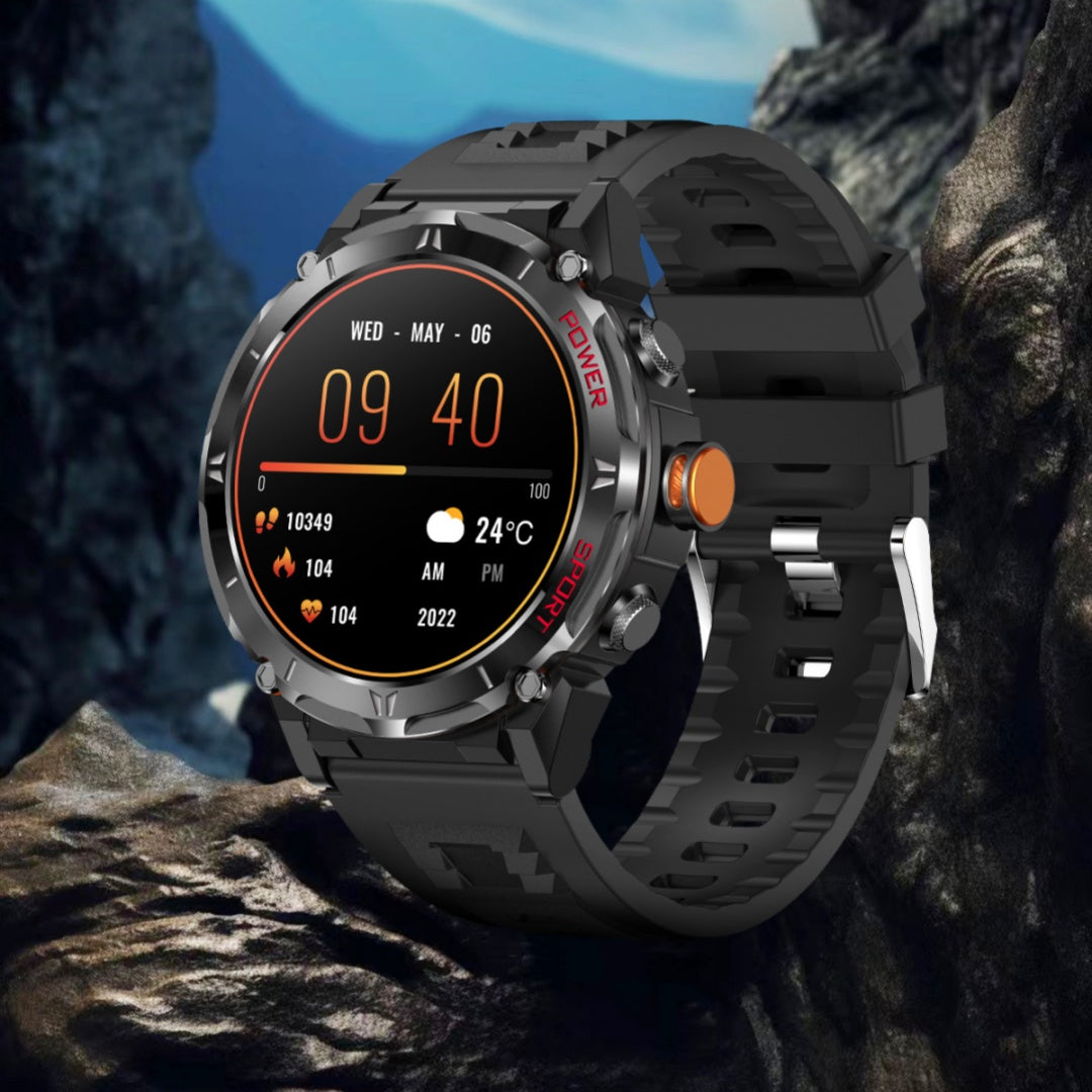 Y18 Smart Watch Surveillance de la pression d'altitude GPS à l'oxygène du sang de 143 pouces