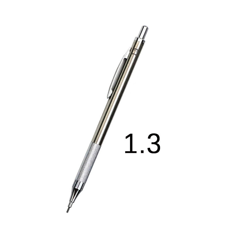 Mechanical action of a metal propelling pencil