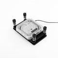 Jet type micro canal d'eau CPU tête de refroidissement d'eau