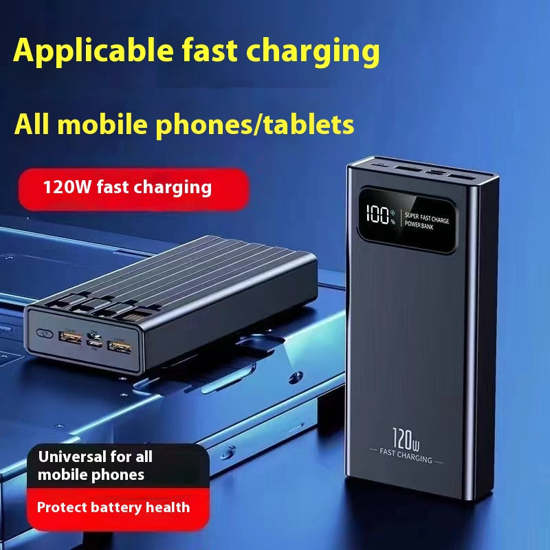 Alimentation mobile de grande capacité 120W