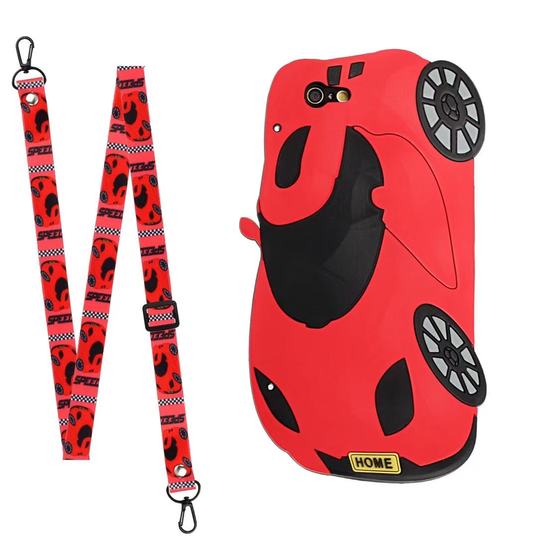 Téléphone portable Shell Cartoon Sports Carracket