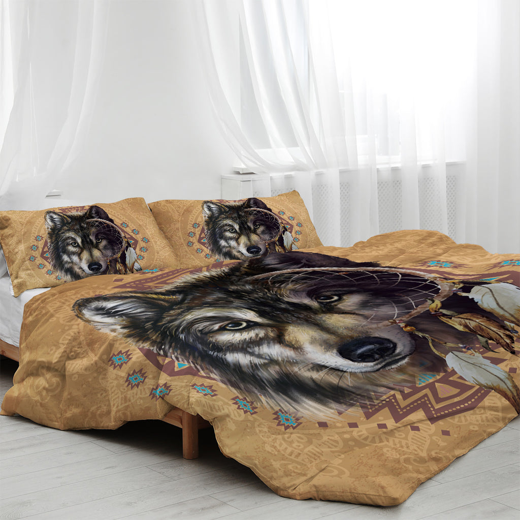 Ensemble de lits de loups