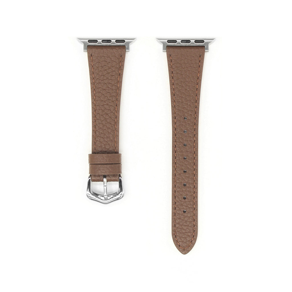 Cowhide Lychee-pattern Petite-waist Watch Strap