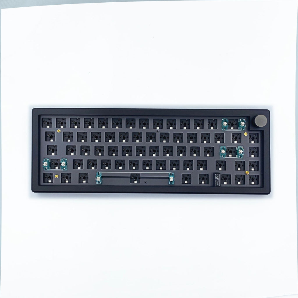 Bricolage personnalisé trois modèles avec prise de support de Knob RGB Kit de clavier mécanique rétroéclairé