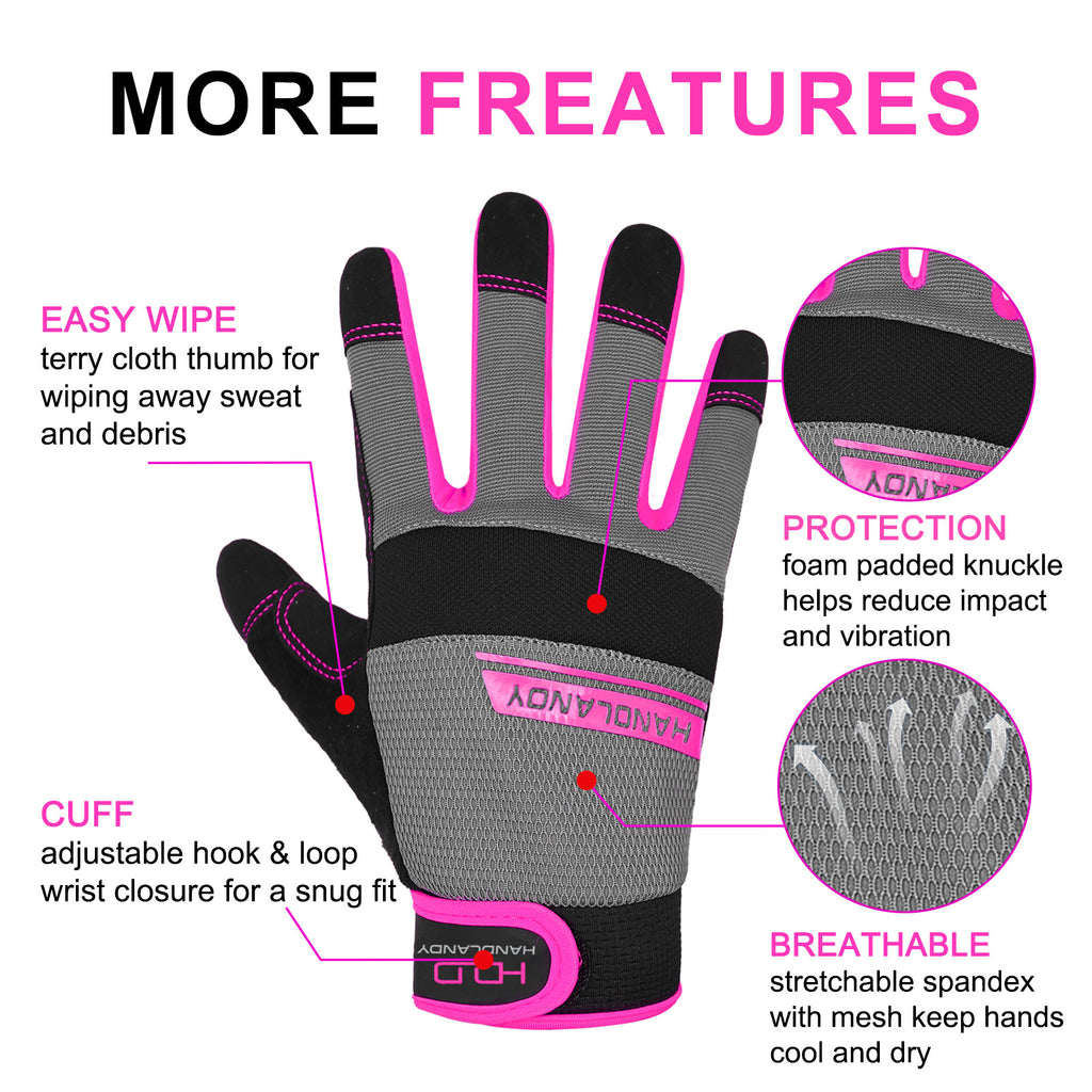 Femmes Travail Sécurité Gants résistant à l'abrasion