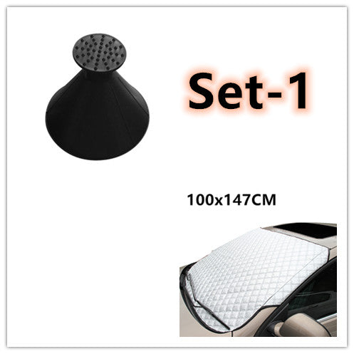 Voiture bloc neige pare-brise avant antigel couverture hiver avant équipement snowboard pare-brise sn