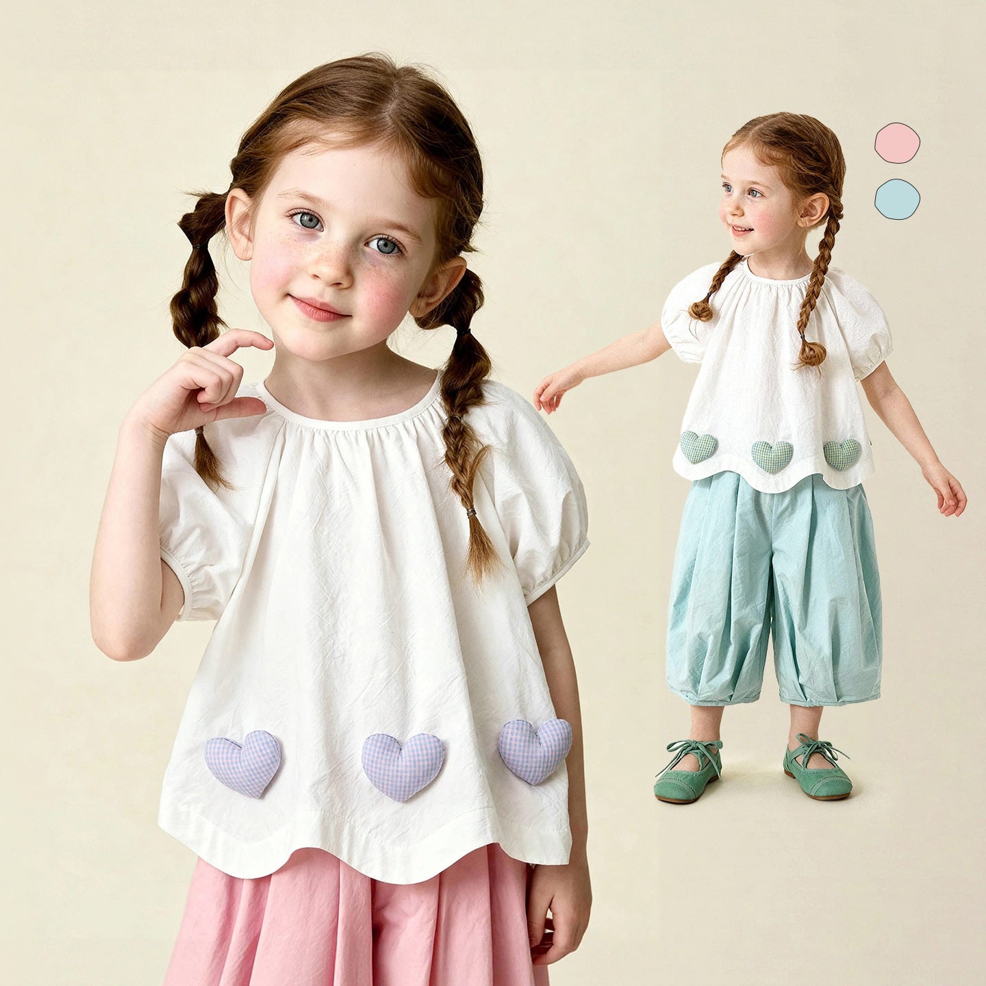 Filles Ensemble en deux pièces et pantalons