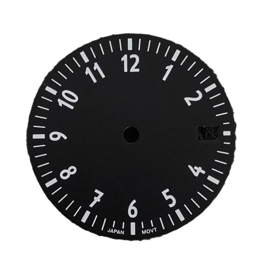 Cadran Accessoires Vert Lumineux Unique ou Sans Date Cadran Visage