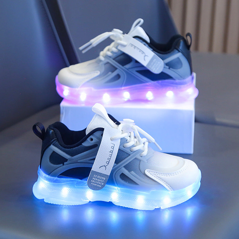Chaussure Glowing rechargeable Chaussures pour enfants colorées