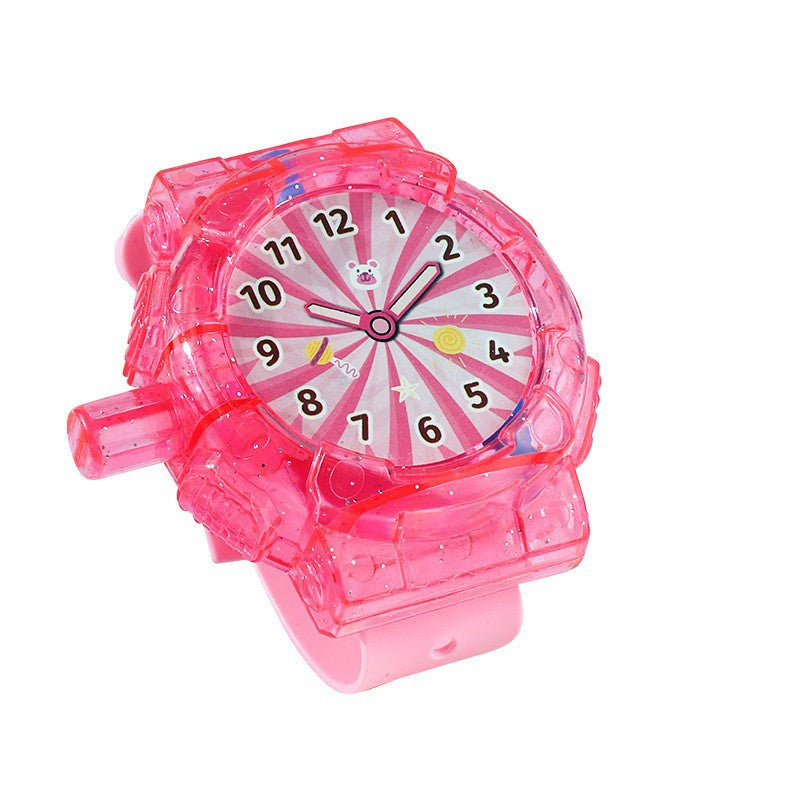 Mini montre enfant Nouveauté été jeu d'eau Squirt Gun Street-stall Toy