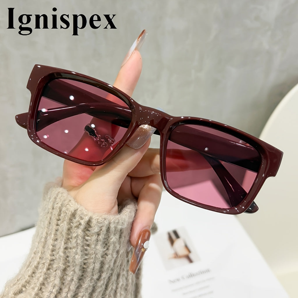 Minimalist Retro Square Shades Lunettes de soleil de mode légère pour toutes les occasions