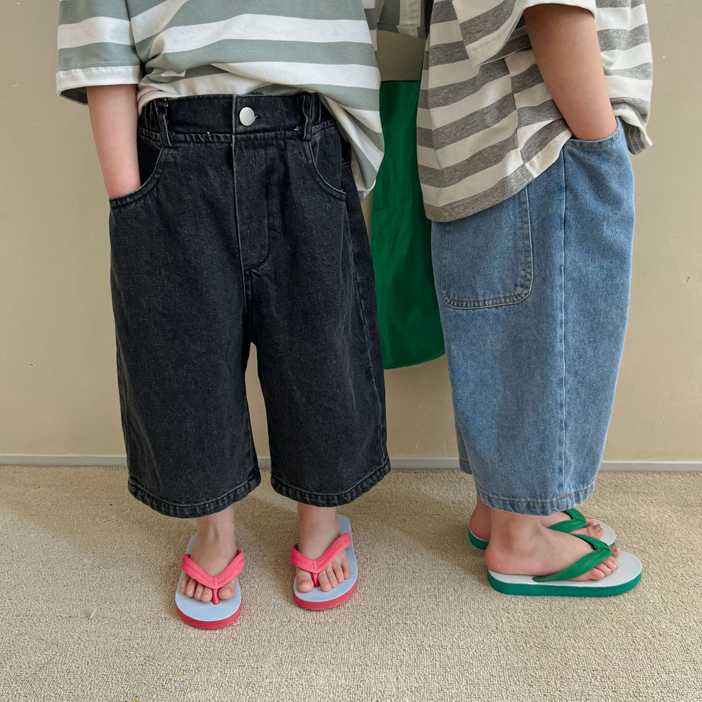 Jeans à jambes larges pour enfants