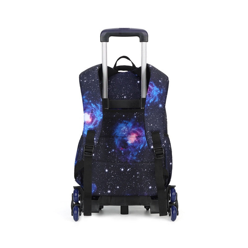 Sac scolaire Escalade Stairs Grande Capacité Mode Multi-couche Sac à dos respirant