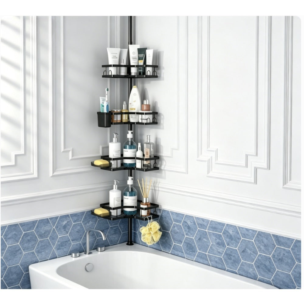 Étagère de douche de 4 étages
