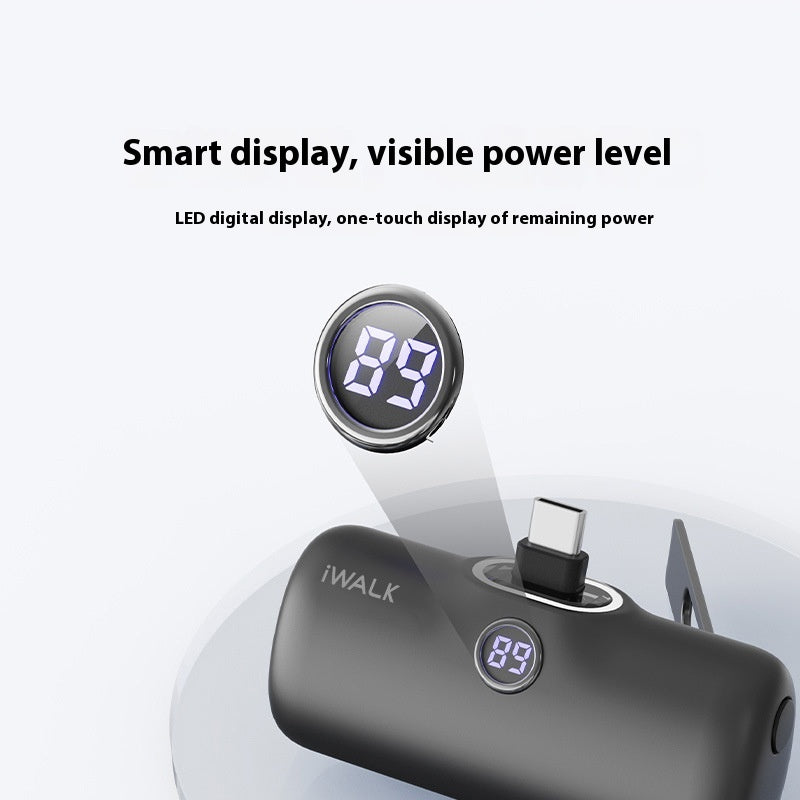 Capsule Power Bank 20W PD fast charge with stand