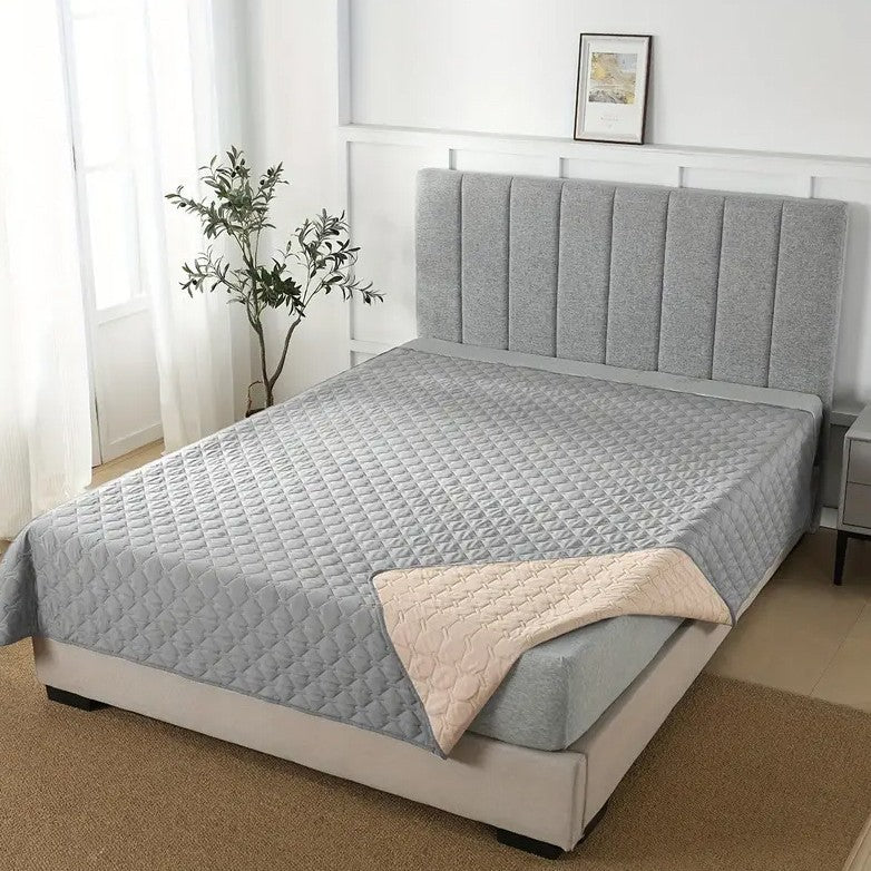 Matelas de lit de chien tout-saison imperméable avec couverture de protection
