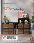 SONGMICS HOME Snapsemble Bookshelf