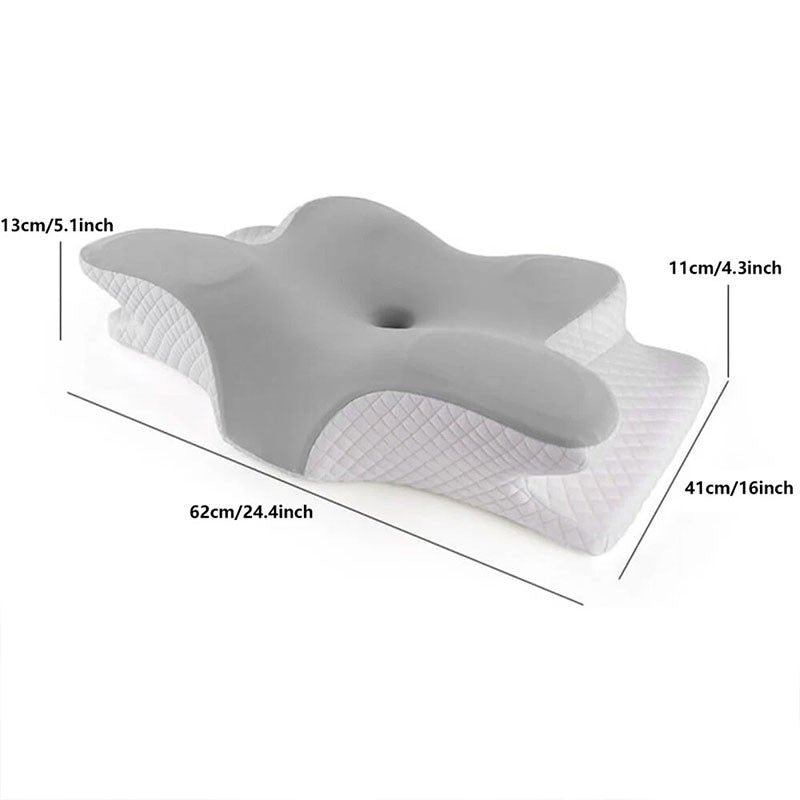 Cervical Memory Foam Orthopedic Neck Back Support Anti-Snore