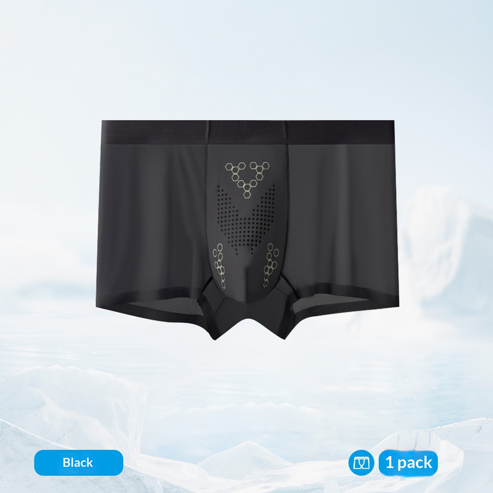 Ice Silk Hommes Sous-vêtements respirant séchage rapide et frais