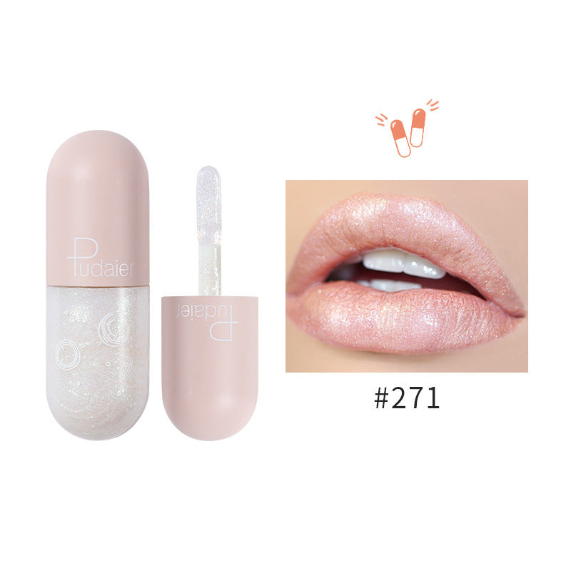 Lip Gloss qui n'a pas de tasses et de faux