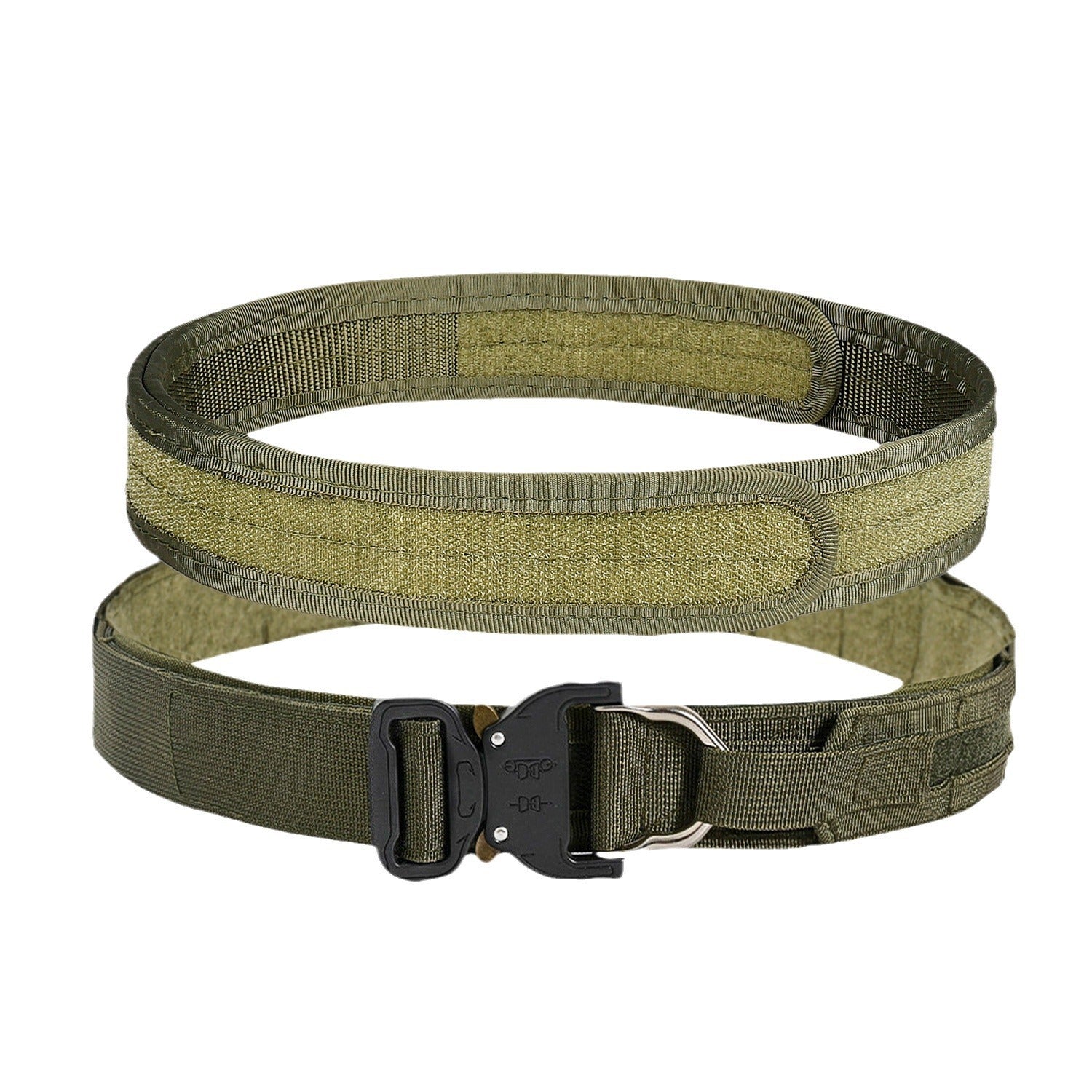 Double couche Thickened Tactical Field Multi-fonctionnel Nylon Waistband