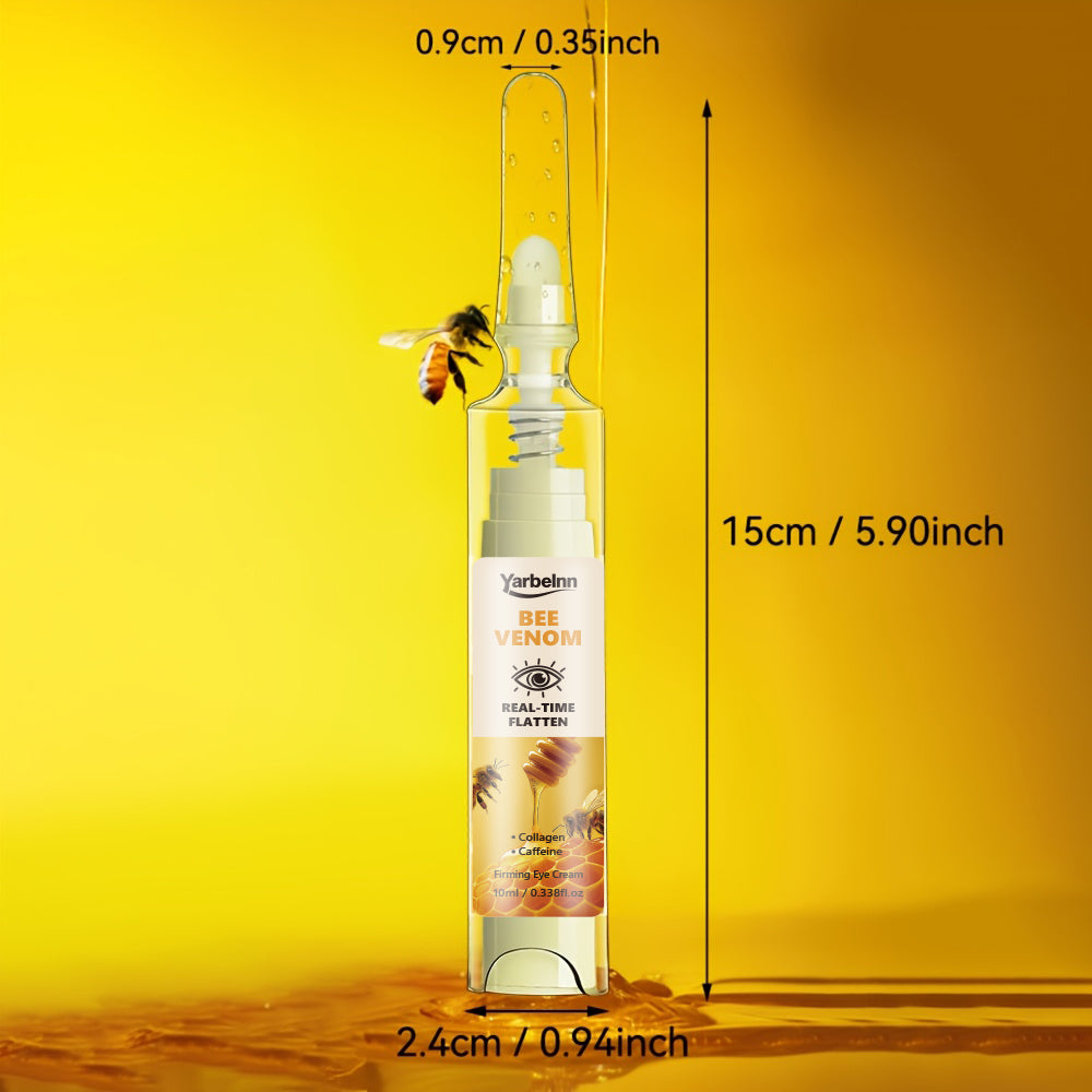 Crème pour les yeux d'abeille avec extrait de miel et collagène